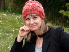 Pletená čepice - barvy podzimu