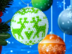 Pletená čepice - barvy podzimu