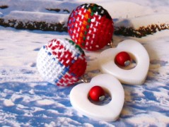 Pletená čepice - barvy podzimu