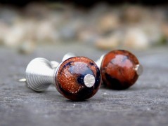 Pletená čepice - barvy podzimu