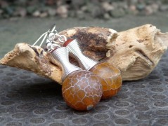 Pletená čepice - barvy podzimu