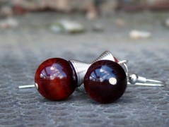 Pletená čepice - barvy podzimu