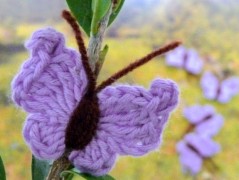 Pletená čepice - barvy podzimu