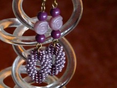 Pletená čepice - barvy podzimu