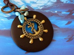 Pletená čepice - barvy podzimu