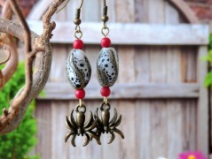 Pletená čepice - barvy podzimu