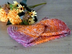 Pletená čepice - barvy podzimu