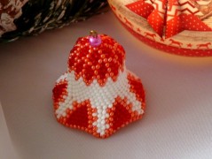 Pletená čepice - barvy podzimu