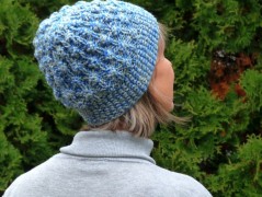 Pletená čepice - barvy podzimu