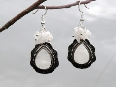 Pletená čepice - barvy podzimu