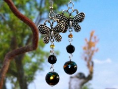 Pletená čepice - barvy podzimu