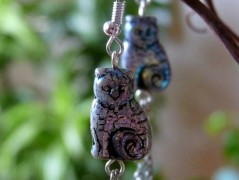 Pletená čepice - barvy podzimu