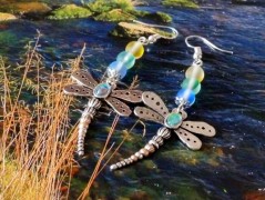 Pletená čepice - barvy podzimu