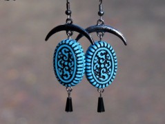 Pletená čepice - barvy podzimu