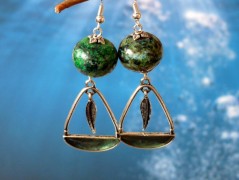 Pletená čepice - barvy podzimu