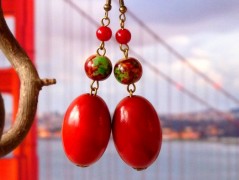 Pletená čepice - barvy podzimu