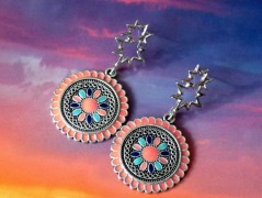 Pletená čepice - barvy podzimu