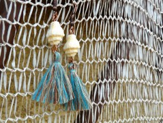 Pletená čepice - barvy podzimu