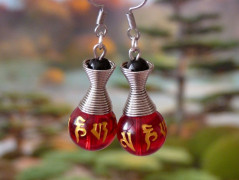 Pletená čepice - barvy podzimu