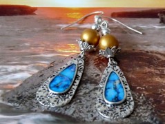 Pletená čepice - barvy podzimu