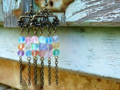 Pletená čepice - barvy podzimu