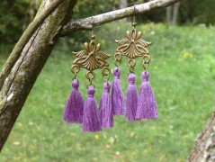 Pletená čepice - barvy podzimu