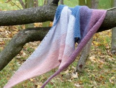 Pletená čepice - barvy podzimu