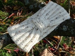 Pletená čepice - barvy podzimu