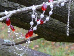 Pletená čepice - barvy podzimu