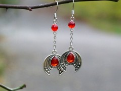 Pletená čepice - barvy podzimu