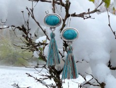 Pletená čepice - barvy podzimu