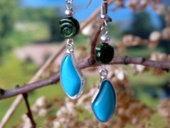 Pletená čepice - barvy podzimu