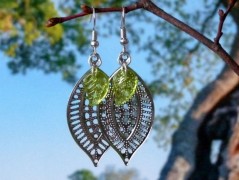 Pletená čepice - barvy podzimu