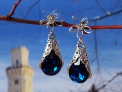 Pletená čepice - barvy podzimu