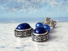 Pletená čepice - barvy podzimu