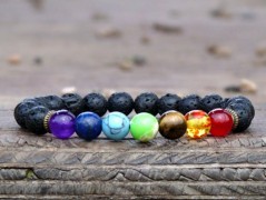 Pletená čepice - barvy podzimu