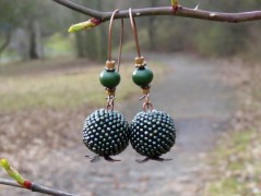 Pletená čepice - barvy podzimu