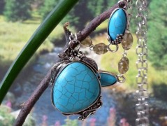 Pletená čepice - barvy podzimu