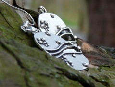 Pletená čepice - barvy podzimu