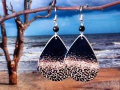 Pletená čepice - barvy podzimu