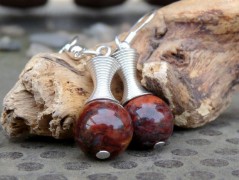 Pletená čepice - barvy podzimu