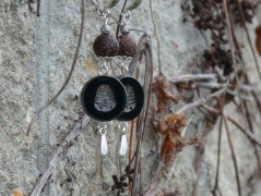 Pletená čepice - barvy podzimu