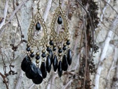 Pletená čepice - barvy podzimu