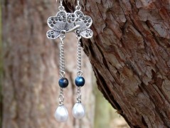 Pletená čepice - barvy podzimu