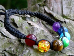 Pletená čepice - barvy podzimu