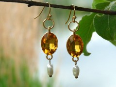 Pletená čepice - barvy podzimu