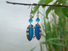 Pletená čepice - barvy podzimu