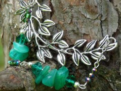 Pletená čepice - barvy podzimu