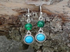 Pletená čepice - barvy podzimu