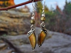 Pletená čepice - barvy podzimu